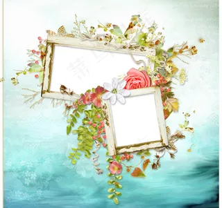 花纹相框图片