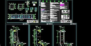 二层临街商业砖混结构建筑设计施工图
