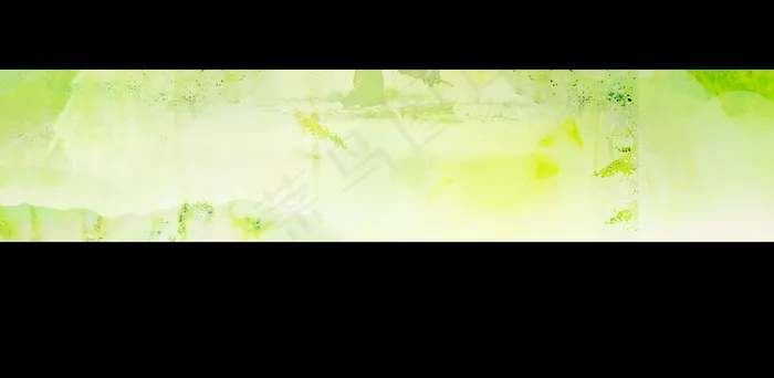 森系海报背景psd模版下载