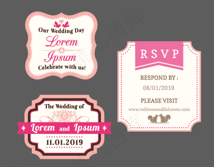 情人节标签图片