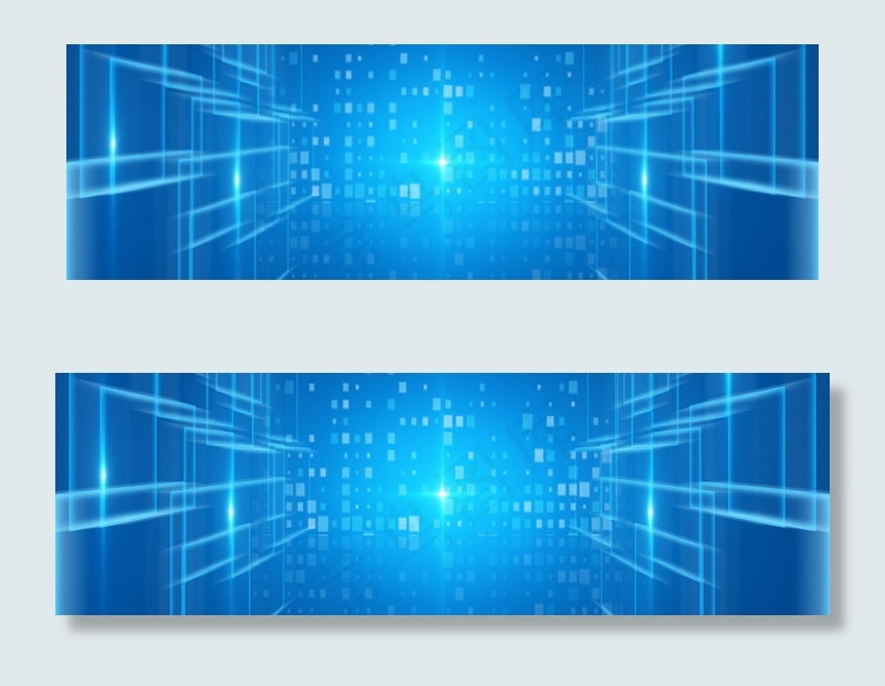 数码科技蓝色商务海报背景素材