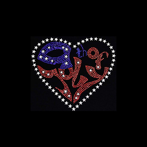 非矢量 烫钻 几何 图形 心形 免...