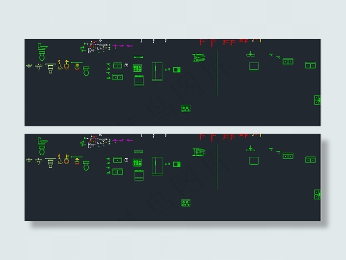 随机2D硬件和螺钉