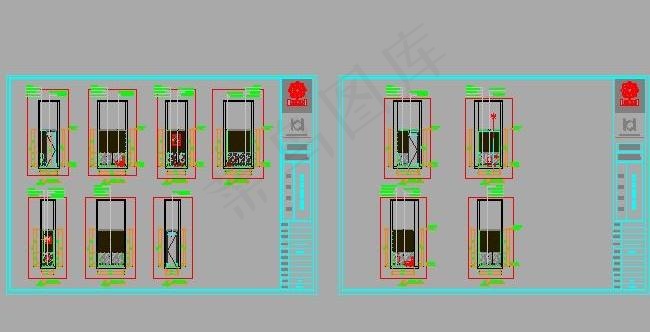 商务会所室内KTV包厢装修施工图