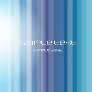 色谱条纹文本矢量素材-2