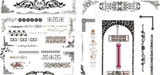 镂空雕刻花纹图案