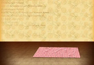 典雅墙纸纹样背景psd分层模板图片