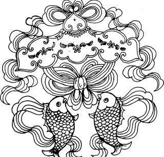 鱼 中国结 年年有鱼