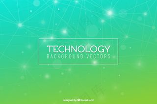 绿色背景矢量图