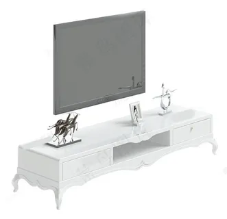 书房边柜模型模板下载