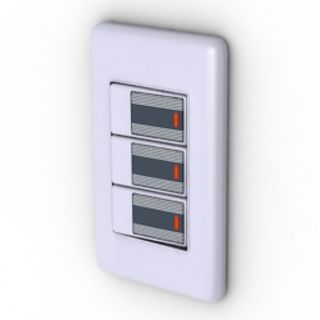 开关的三维模型