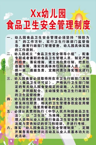 食品卫生安全管理制度cdr矢量模版下载