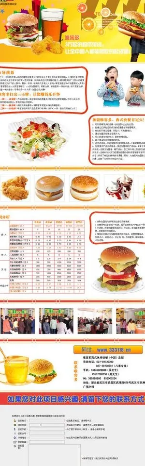 西式快餐招商专题图片