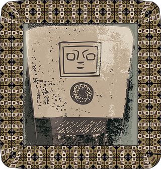 个性太囧印花图案