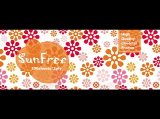 花卉底纹 纸巾包装图