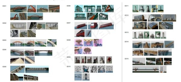 精品工程建筑3D模型