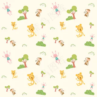 卡通背景素材下载