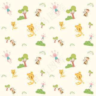 卡通背景素材下载