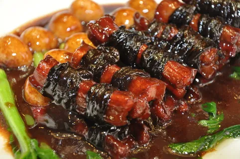 干豇豆红烧肉图片 干豇豆红烧肉图片