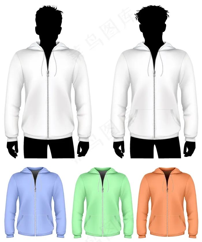 精美上衣模版16-矢量素材eps,ai矢量模版下载