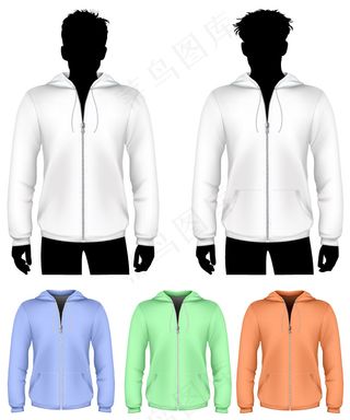 精美上衣模版16-矢量素材