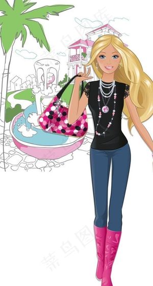 芭比女孩图片