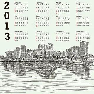 矢量建筑背景素材