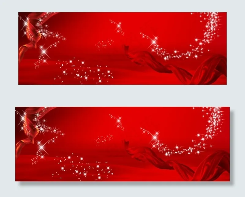 红色红绸背景图PSDpsd模版下载