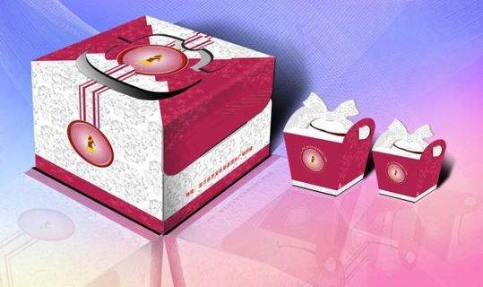 蛋糕包装(展开图) 蛋糕包装(展开图)