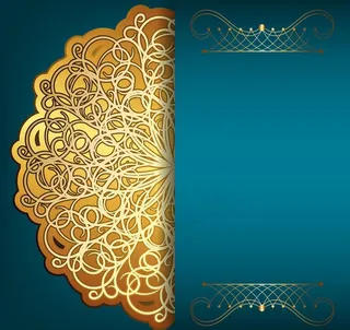 欧式花纹背景图片