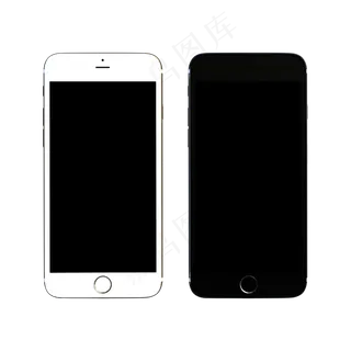 一对手机模型,免抠元素