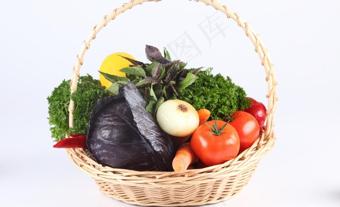 一篮蔬菜图片
