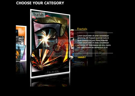 flash3D墙相册特效