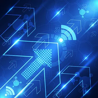 蓝色科技背景图片