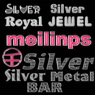 字体样式1 PSD源文件含预置