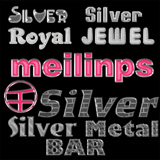 字体样式1 PSD源文件含预置