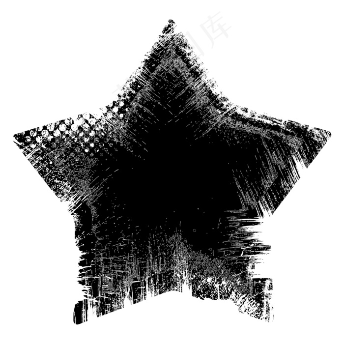 星型的插图背景矢量