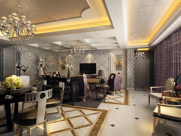 欧式装修设计效果图