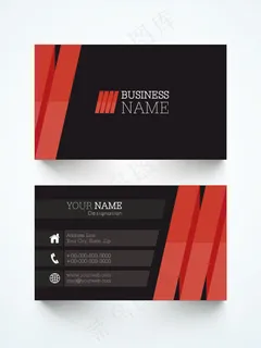 商务名片设计模板