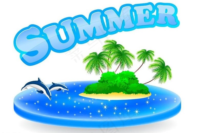 夏季海洋风景图片