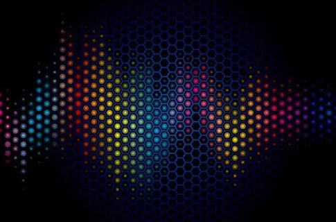 抽象光晕背景矢量素材