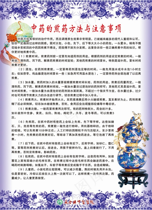 中医展板