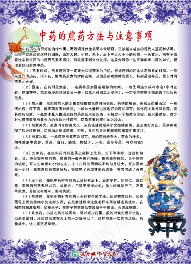 中医展板