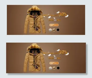 羽绒服海报