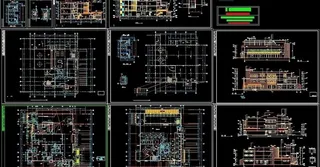 昆山会所cad图图片