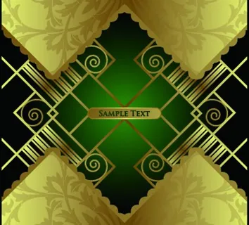 精美欧式壁纸矢量素材图片