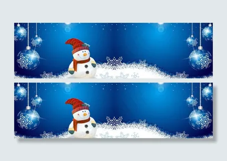 冬天雪花蓝色背景海报