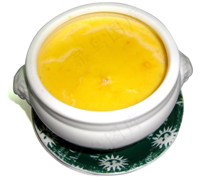 奶油玉米浓汤图片