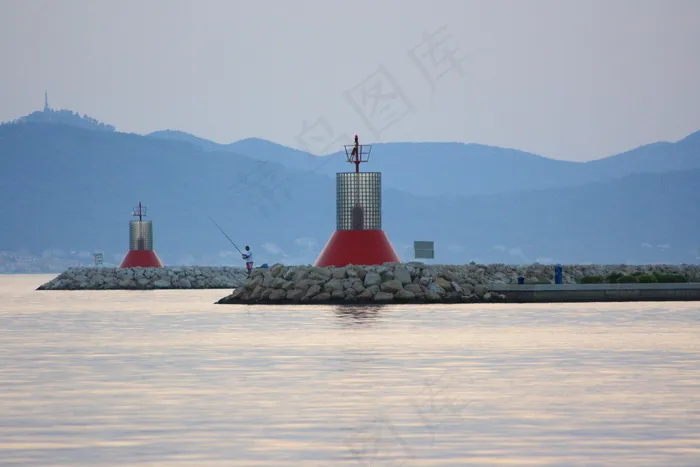 建筑,天空,街道,海洋,工艺品,Буйи