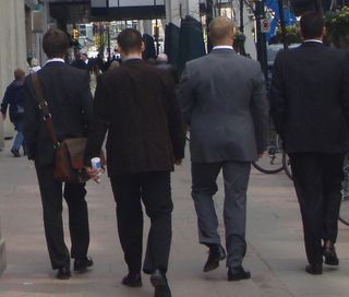 商场,合照,街道,军人,美女,四个商人